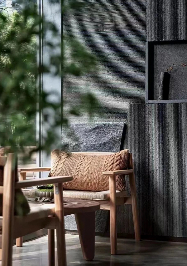 Flödande sten flexibel mjuk stenväggpanel